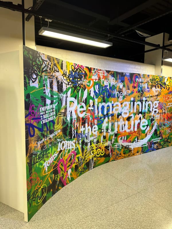 Brand Showcase Walls for Colgate-Palmolive