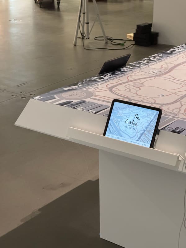 Interactive Map Table for The Gates at The Shed