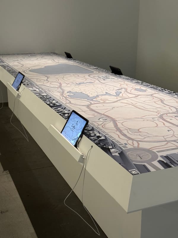 Interactive Map Table for The Gates at The Shed