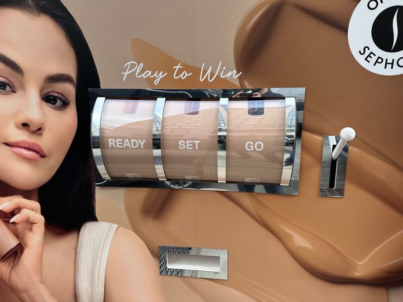 Rare Beauty x Sephora Interactive Billboard