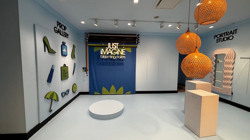 Portrait Studio and Prop Gallery for Bloomingdale's