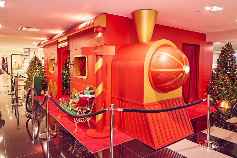 Santaland Train for Bloomingdale's