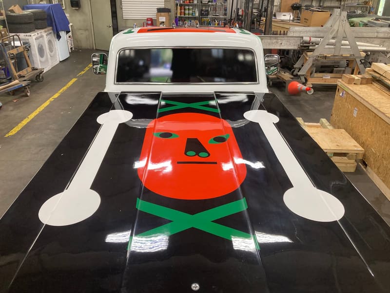 Custom Painted Chevy Pickup for Stronghold Arts
