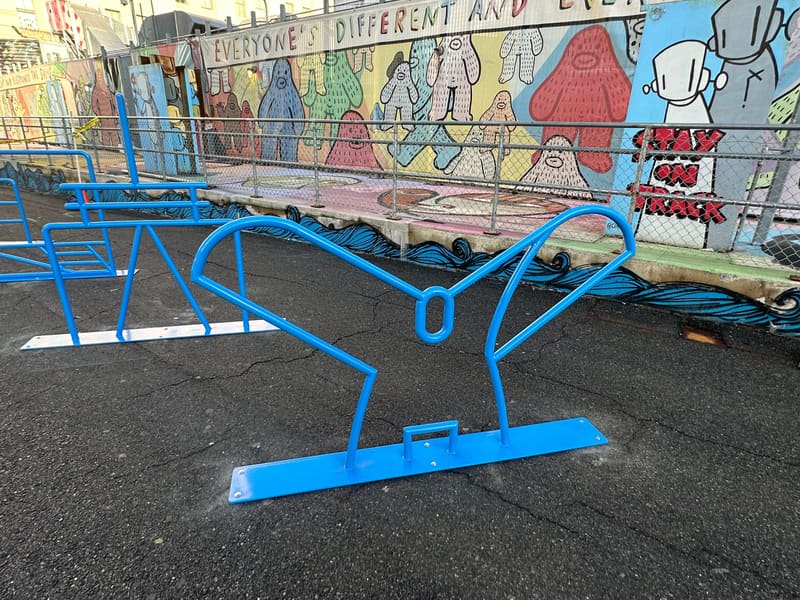 Custom Bike Racks for the World Trade Center