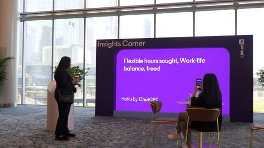 Indoor Tentpole Event for LinkedIn at Javits Center