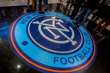 Vinyl Floor Decal for New York City Football Club