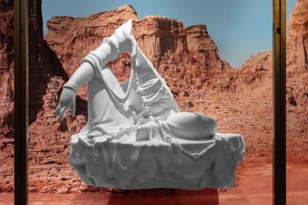 3D Printed Sculpture by Sanford Biggers at the Rockefeller Center