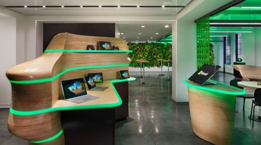 Architectural Structure for Microsoft Flagship Store 