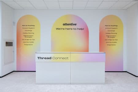 Booth for Attentive Goods x Thread Retail Space 