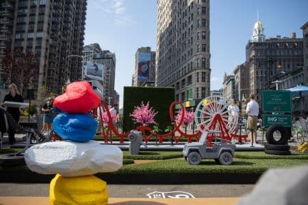 Miniature Golf Course Sculptures for IHG Rewards Club