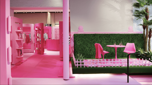Retail Display for Barbie x Zara