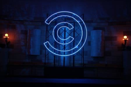 Large Neon Sign for Comedy Central