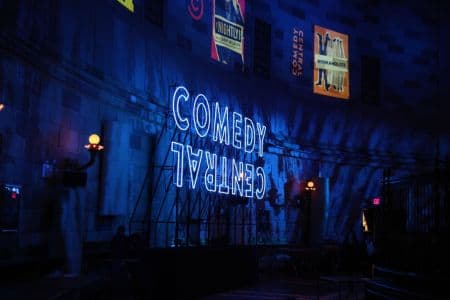 Large Neon Sign for Comedy Central