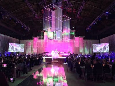 Stage Design and Fabrication for Armory Ball 
