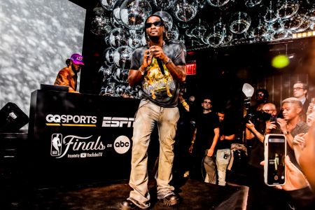 GQ X ESPN NBA Finals Event DJ Booth
