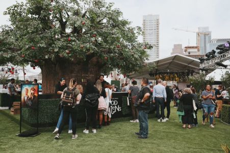 Good Omens SXSW Beer Tap Tree