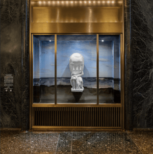 3D Printed Sculpture by Sanford Biggers at the Rockefeller Center