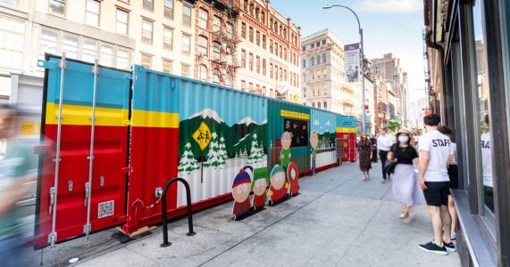 South Park Travel Exhibit NYC 2022