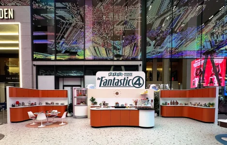 Fantastic Four activation at Madison Square Garden