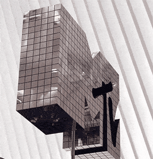Large Rotating Disco Sculpture for MTV